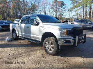 2018 Ford F-150 XL with VIN 1FTEW1E51JFA58261, listed as a IAAI auction lot 41876279 with 139,865 mi miles and . Bid and sale history available at DreamBid. Image 1.