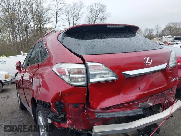 2011 Lexus RX 350 with VIN 2T2BK1BA7BC080934, listed as a IAAI auction lot 41859345 with 173,097 mi miles and . Bid and sale history available at DreamBid. Image 6.