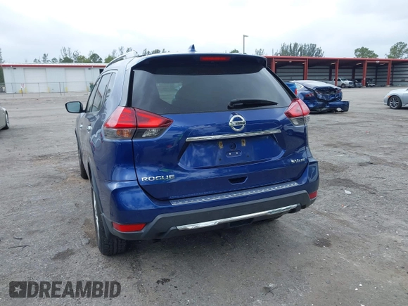 2017 Nissan Rogue SL with VIN 5N1AT2MV9HC874091, listed as a IAAI auction lot 41918485 with 142,185 mi miles. Bid and sale history available at carsss.com. Image 12.