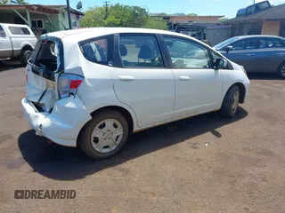 2013 Honda Fit with VIN JHMGE8H39DC051724, listed as a IAAI auction lot 41881732 with 158,048 mi miles. Bid and sale history available at carsss.com. Image 4.