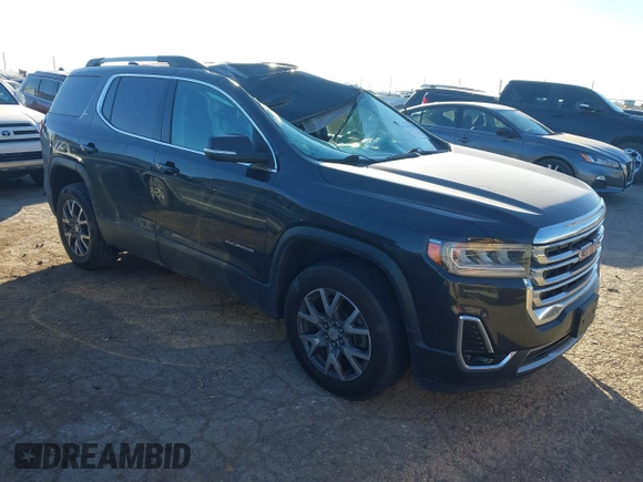 2020 GMC Acadia SLT with VIN 1GKKNML49LZ198551, listed as a IAAI auction lot 41343472 with 86,657 mi miles and . Bid and sale history available at DreamBid. Image 1.