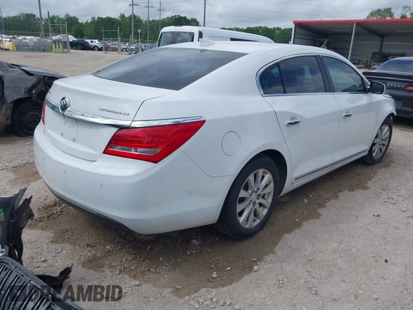 2015 Buick LaCrosse Leather with VIN 1G4GB5GR1FF219867, listed as a IAAI auction lot 41908458 with 131,747 mi miles and . Bid and sale history available at DreamBid. Image 4.