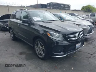 2018 Mercedes-Benz GLE 350 with VIN 4JGDA5JB7JB061715, listed as a IAAI auction lot 42565286 with 77,995 mi miles and . Bid and sale history available at DreamBid. Image 1.