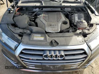 2018 Audi SQ5 Premium Plus with VIN WA1A4AFY3J2015507, listed as a Copart auction lot 75185954 with 71,386 mi miles and Salvage Title. Bid and sale history available at DreamBid. Image 11.