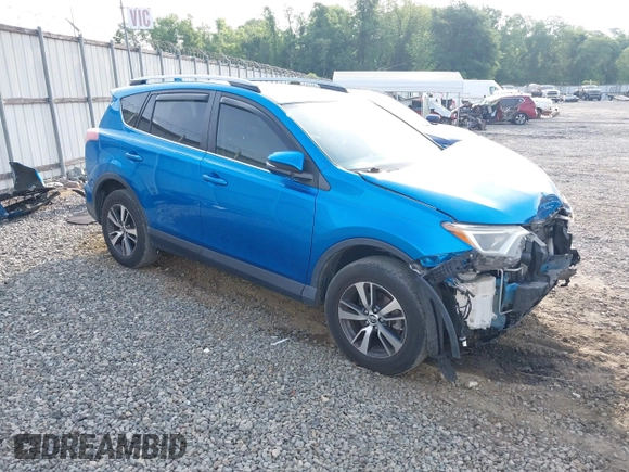 2018 Toyota RAV4 XLE with VIN JTMWFREV3JJ725847, listed as a IAAI auction lot 42110555 with 84,503 mi miles and . Bid and sale history available at DreamBid. Image 1.