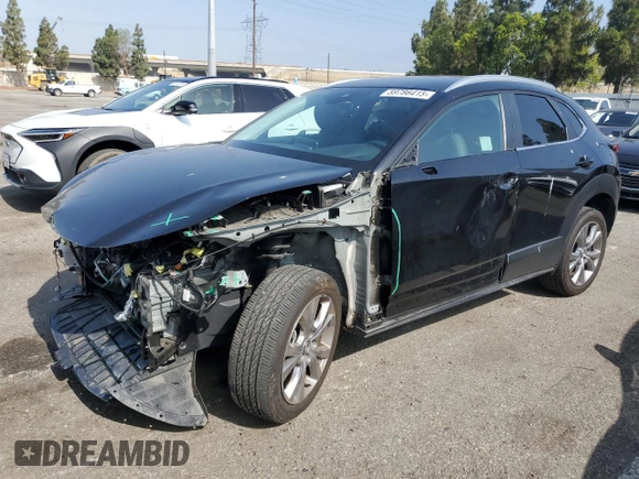 2023 Mazda CX-30 S Select with VIN 3MVDMBBM7PM582394, listed as a Copart auction lot 59786415 with Not provided miles and Salvage title. Bid and sale history available at DreamBid. Image 1.