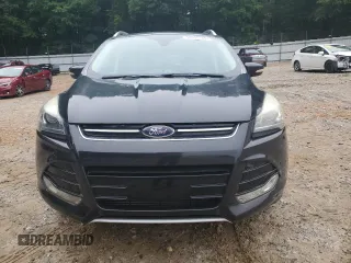 2015 Ford Escape Titanium with VIN 1FMCU0J96FUC00683, listed as a Copart auction lot 58345105 with 61,031 mi miles and Salvage title. Bid and sale history available at DreamBid. Image 5.
