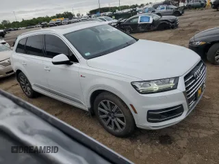 2018 Audi Q7 Prestige with VIN WA1VAAF77JD023258, listed as a Copart auction lot 62504815 with 64,256 mi miles and Clean title. Bid and sale history available at DreamBid. Image 4.