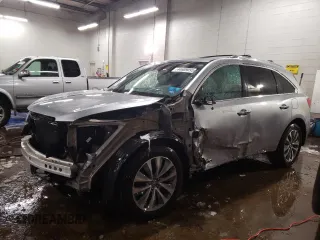 2016 Acura MDX w/Tech/Entertainment with VIN 5FRYD4H69GB046931, listed as a Copart auction lot 44609095 with 148,781 mi miles and Salvage Title. Bid and sale history available at carsss.com. Image 1.