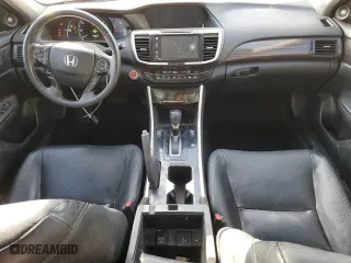 2017 Honda Accord Hybrid EX-L with VIN JHMCR6F52HC026780, listed as a Copart auction lot 80956984 with 323,158 mi miles and Salvage Title. Bid and sale history available at carsss.com. Image 8.