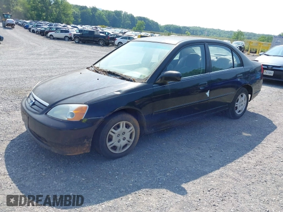2001 Honda Civic LX z VIN 2HGES16521H558942, wystawiony jako IAAI lot #42409480 z przebiegiem 230 909 mil mil oraz . Historia ofert i sprzedaży dostępna na DreamBid. Obrazek 2.