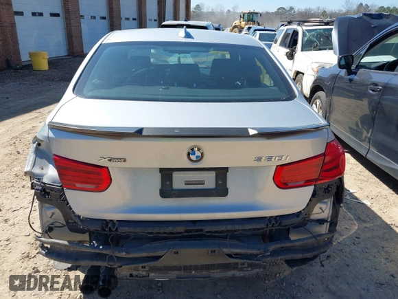 2017 BMW 3 Series 330i xDrive with VIN WBA8D9G54HNU60951, listed as a IAAI auction lot 41634617 with 76,892 mi miles. Bid and sale history available at carsss.com. Image 16.