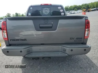 2020 Nissan Frontier SV with VIN 1N6ED0EB2LN723101, listed as a Copart auction lot 57444185 with 74,000 mi miles and Salvage title. Bid and sale history available at DreamBid. Image 6.