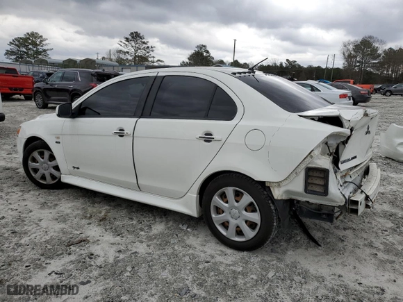 2014 Mitsubishi Lancer ES with VIN JA32U2FU8EU009272, listed as a Copart auction lot 47588975 with 173,764 mi miles and Salvage Title. Bid and sale history available at carsss.com. Image 2.