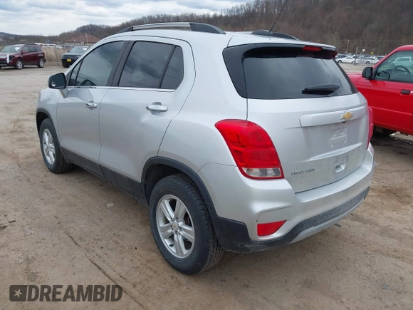 2017 Chevrolet Trax LT with VIN KL7CJPSB5HB201956, listed as a IAAI auction lot 41864297 with 62,688 mi miles and . Bid and sale history available at carsss.com. Image 3.
