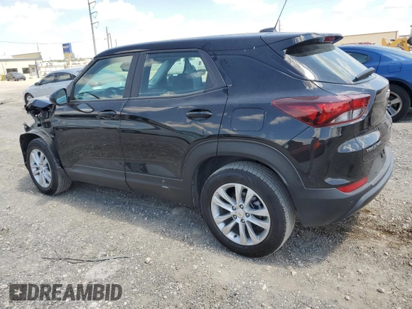 2021 Chevrolet TrailBlazer LS with VIN KL79MMS2XMB111955, listed as a Copart auction lot 62530154 with 35,220 mi miles and Salvage Title. Bid and sale history available at DreamBid. Image 2.