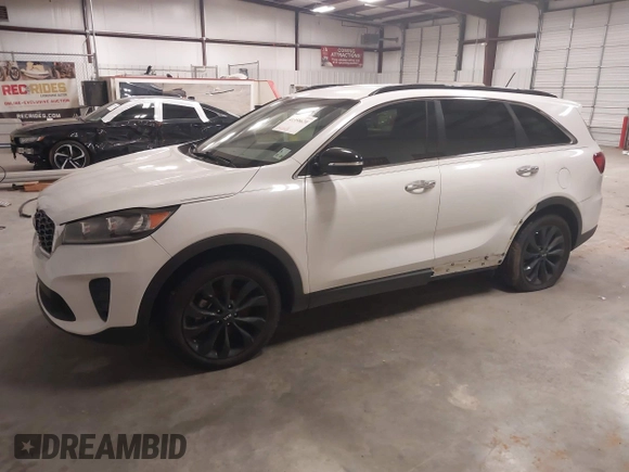 2019 Kia Sorento LX V6 with VIN 5XYPG4A57KG601463, listed as a IAAI auction lot 41358620 with 105,948 mi miles. Bid and sale history available at carsss.com. Image 23.