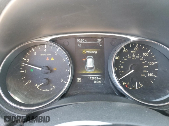 2014 Nissan Rogue SL with VIN 5N1AT2MV9EC754724, listed as a Copart auction lot 42761165 with 112,862 mi miles and Salvage Title. Bid and sale history available at carsss.com. Image 9.