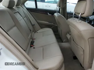 2011 Mercedes-Benz C 300 Sport with VIN WDDGF8BB8BR183114, listed as a Copart auction lot 55536235 with 132,824 mi miles and Salvage title. Bid and sale history available at DreamBid. Image 10.