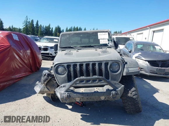 2023 Jeep Gladiator Rubicon with VIN 1C6JJTBG6PL538859, listed as a IAAI auction lot 42633055 with 22,899 mi miles and . Bid and sale history available at DreamBid. Image 13.