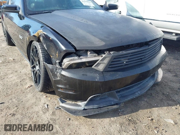 2011 Ford Mustang GT with VIN 1ZVBP8CF3B5168060, listed as a IAAI auction lot 41650870 with 109,352 mi miles. Bid and sale history available at carsss.com. Image 6.
