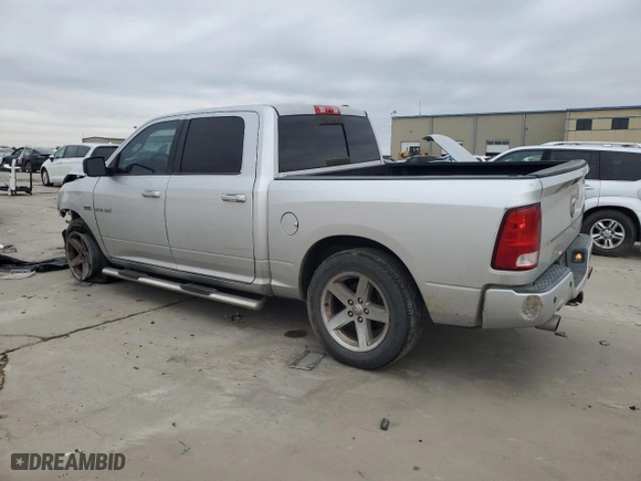 2009 Dodge Ram 1500 SLT with VIN 1D3HB13T59S710142, listed as a Copart auction lot 45555275 with 270,206 mi miles and Salvage Title. Bid and sale history available at carsss.com. Image 2.