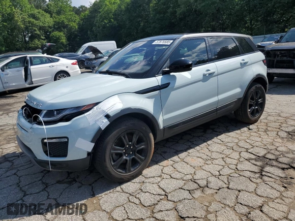 2017 Land Rover Range Rover Evoque SE with VIN SALVP2BG4HH233120, listed as a Copart auction lot 57875585 with 64,562 mi miles and Salvage title. Bid and sale history available at DreamBid. Image 1.