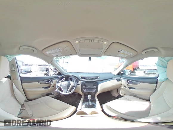 2016 Nissan Rogue SV z VIN KNMAT2MV8GP699618, wystawiony jako Copart lot #44120835 z przebiegiem 154 103 mil mil oraz Szkoda całkowita • Salvage title. Historia ofert i sprzedaży dostępna na DreamBid. Obrazek 14.