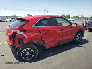 2024 Mitsubishi Eclipse Cross ES with VIN JA4ATUAA7RZ001708, listed as a Copart auction lot 58759225 with 19,379 mi miles and Salvage title. Bid and sale history available at DreamBid. Image 3.
