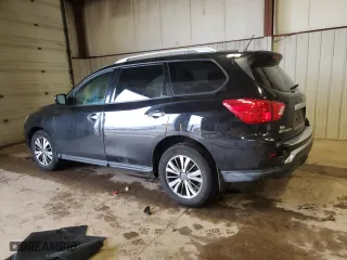 2017 Nissan Pathfinder S with VIN 5N1DR2MM2HC695314, listed as a Copart auction lot 50187525 with 101,088 mi miles and Salvage Title. Bid and sale history available at carsss.com. Image 2.
