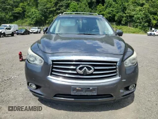 2014 Infiniti QX60 with VIN 5N1AL0MM8EC530162, listed as a Copart auction lot 64477165 with 106,642 mi miles and Salvage title. Bid and sale history available at DreamBid. Image 5.