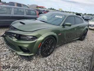 2020 Dodge Charger Scat Pack Widebody with VIN 2C3CDXGJ8LH209502, listed as a Copart auction lot 67192354 with 22,442 mi miles and Non Repairable. Bid and sale history available at carsss.com. Image 1.