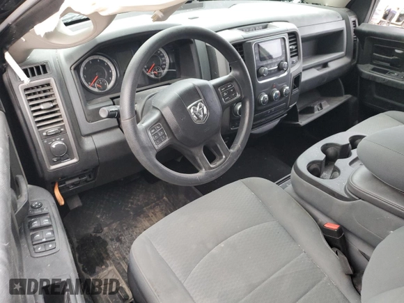 2019 Ram 1500 Tradesman with VIN 3C6RR7KG7KG623783, listed as a Copart auction lot 84536624 with Not provided miles and Salvage title. Bid and sale history available at DreamBid. Image 8.
