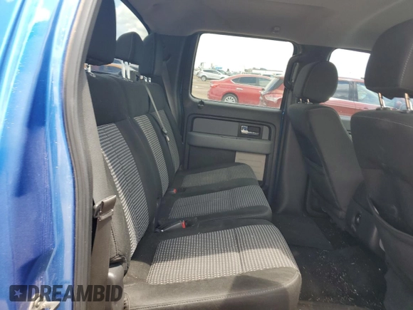 2014 Ford F-150 XL with VIN 1FTFW1CFXEKF54348, listed as a Copart auction lot 56034455 with 107,441 mi miles and Salvage title. Bid and sale history available at DreamBid. Image 10.