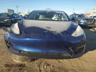 2018 Tesla Model 3 Long Range Battery with VIN 5YJ3E1EB9JF075202, listed as a Copart auction lot 87616115 with 76,881 mi miles and Salvage Title. Bid and sale history available at DreamBid. Image 5.