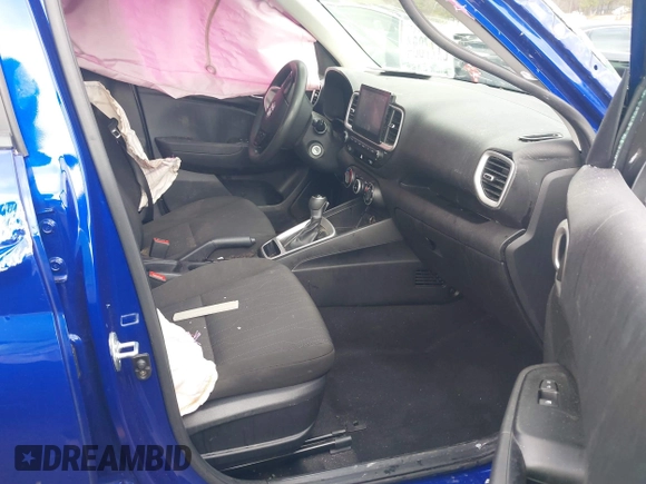 2021 Hyundai Venue SE with VIN KMHRB8A35MU114482, listed as a IAAI auction lot 41499660 with 77,166 mi miles and . Bid and sale history available at DreamBid. Image 5.