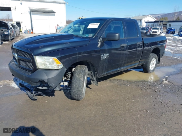 2019 Ram 1500 Classic Express with VIN 1C6RR7FG8KS520357, listed as a IAAI auction lot 41588335 with 89,114 mi miles. Bid and sale history available at carsss.com. Image 17.