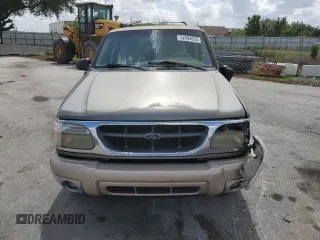 2000 Ford Explorer Eddie Bauer with VIN 1FMZU64E8YZB16294, listed as a Copart auction lot 52494655 with 196,168 mi miles and Salvage title. Bid and sale history available at DreamBid. Image 5.