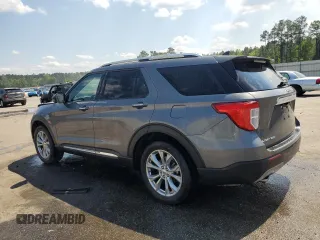 2021 Ford Explorer Limited with VIN 1FMSK7FH9MGB35852, listed as a Copart auction lot 52357815 with 100,954 mi miles and Salvage title. Bid and sale history available at DreamBid. Image 2.