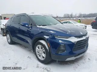 2022 Chevrolet Blazer LT with VIN 3GNKBCR46NS176830, listed as a IAAI auction lot 41326514 with 34,303 mi miles. Bid and sale history available at carsss.com. Image 1.