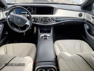 2017 Mercedes-Benz S 550 with VIN WDDUG8CB8HA339349, listed as a Copart auction lot 42814005 with 33,779 mi miles and Salvage Title. Bid and sale history available at carsss.com. Image 8.