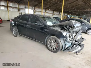 2017 Kia Optima SX Limited with VIN 5XXGV4L20HG129824, listed as a Copart auction lot 43150685 with 130,584 mi miles and Salvage Title. Bid and sale history available at carsss.com. Image 4.