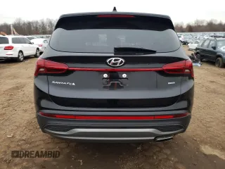 2021 Hyundai Santa Fe SE with VIN 5NMS1DAJ9MH355842, listed as a Copart auction lot 71052112 with 21,556 mi miles. Bid and sale history available at carsss.com. Image 6.