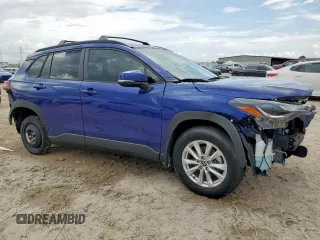 2024 Toyota Corolla Cross LE with VIN 7MUBAABG4RV092431, listed as a Copart auction lot 63900135 with 4,641 mi miles and Salvage title. Bid and sale history available at DreamBid. Image 4.