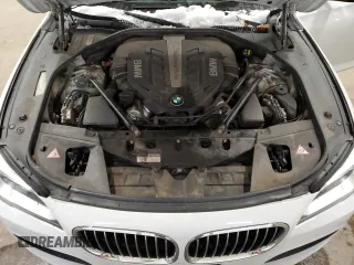 2015 BMW 7 Series 750i xDrive with VIN WBAYB6C54FD965787, listed as a Copart auction lot 89061355 with 104,633 mi miles and Salvage Title. Bid and sale history available at carsss.com. Image 11.