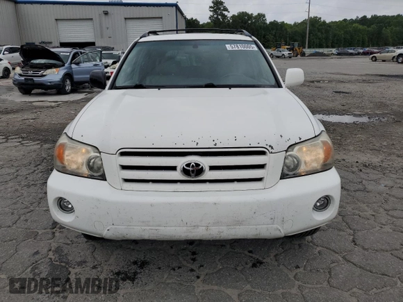 2007 Toyota Highlander w/3rd Row z VIN JTEDP21A470142695, wystawiony jako Copart lot #57810005 z przebiegiem 160 270 mil mil oraz Szkoda całkowita • Salvage title. Historia ofert i sprzedaży dostępna na DreamBid. Obrazek 5.