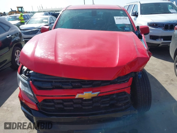 2022 Chevrolet Colorado 2WD LT с VIN 1GCGSCEN8N1108219, выставлен на аукционе IAAI как лот 41867598 с пробегом 74 676 миль миль и . История ставок и продаж доступна на DreamBid. Изображение 12.