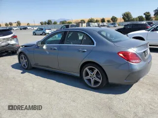 2018 Mercedes-Benz C 300 with VIN 55SWF4JB3JU280093, listed as a Copart auction lot 64334245 with 65,251 mi miles and Salvage title. Bid and sale history available at DreamBid. Image 2.