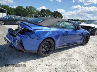 2023 BMW M4 Competition xDrive with VIN WBS33BA0XPCM13463, listed as a Copart auction lot 55806474 with 9,159 mi miles and Salvage Title. Bid and sale history available at carsss.com. Image 3.