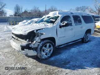 2011 Chevrolet Suburban LS with VIN 1GNSCHE08BR164898, listed as a Copart auction lot 41535965 with 199,649 mi miles and Salvage Title. Bid and sale history available at carsss.com. Image 1.